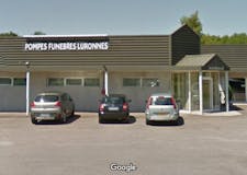 Devanture de Pompes Funèbres Luronnes