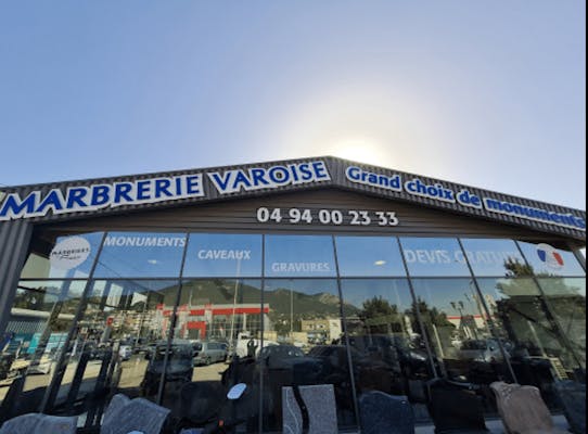 Photographie de la Marbrerie Varoise de Toulon