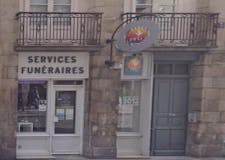 Devanture de Pompes Funèbres Générales