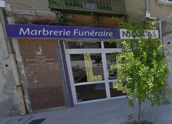 Photographie de la Marbrerie Funéraire Nicolas