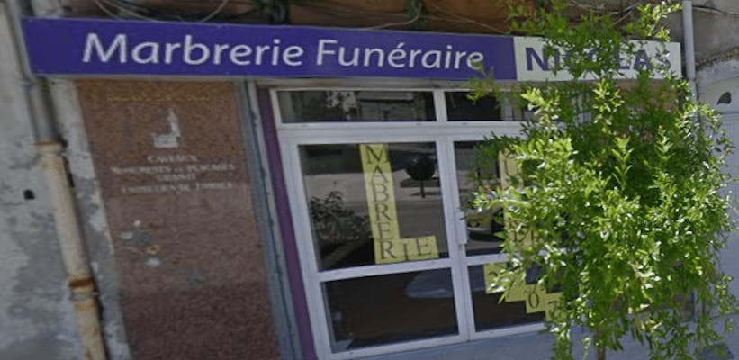 Photographie de la Marbrerie Funéraire Nicolas