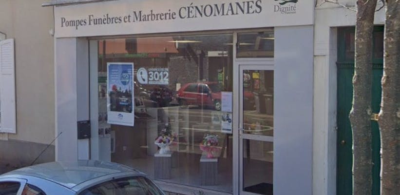 Photographie de la Pompes Funèbres et Marbrerie Cénomanes du Mans
