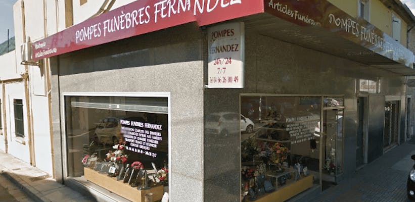 Photographie de la Pompes Funèbres Fernandez