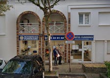 Devanture de Pompes Funèbres et Marbrerie Horizon Funéraire