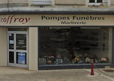 Devanture de Pompes Funèbres Geoffroy