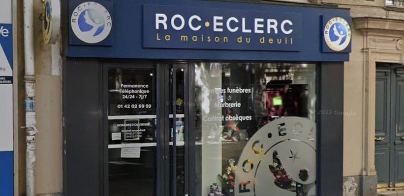 Photographie de La Pompes Funèbres Roc-Eclerc de Paris