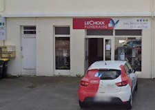 Devanture de Pompes Funèbres NIVOIX - ROBIC - Le Choix Funéraire