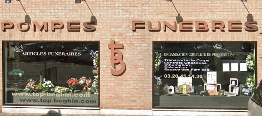 photo de l'agence Pompes Funèbres Top-BEGHIN