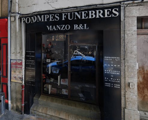 Photographie de la Pompes Funèbres Manzo B&L de Salernes