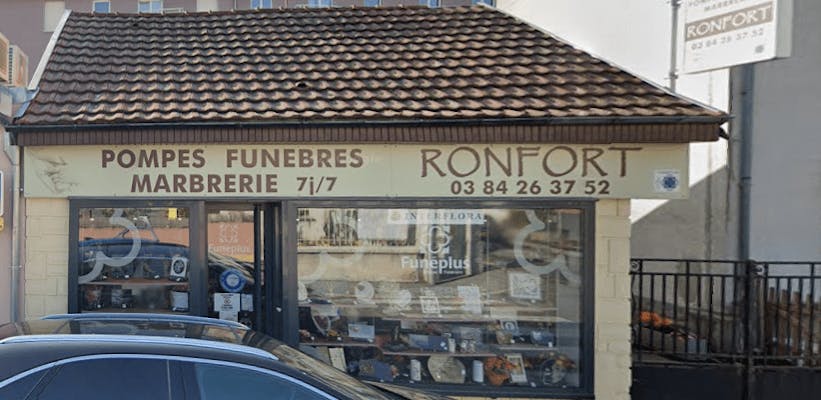 Photographie de la Pompes Funèbres et Marbrerie Ronfort de Belfort