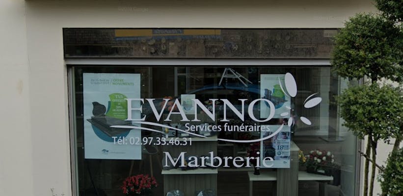 Photographie de la Pompes Funèbres EVANNO de Riantec