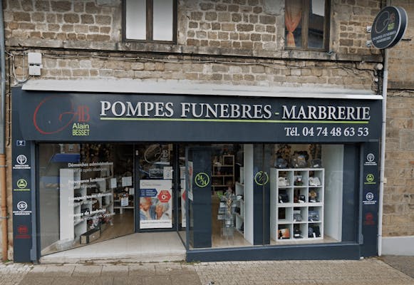Photographie de la Pompes Funèbres Garnodon Alain Besset