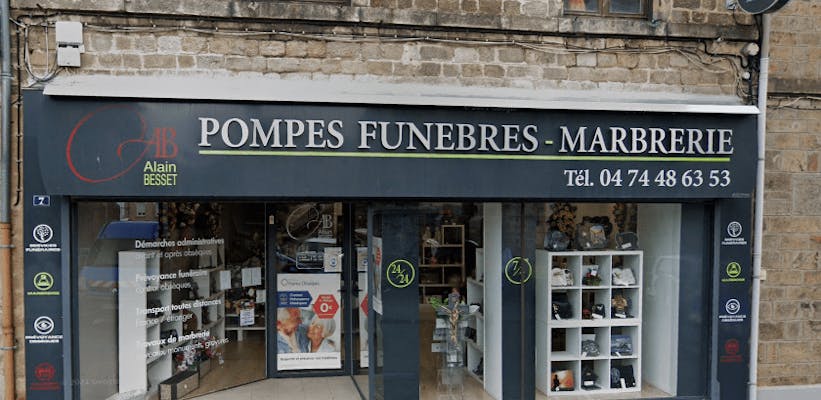 Photographie de la Pompes Funèbres Garnodon Alain Besset