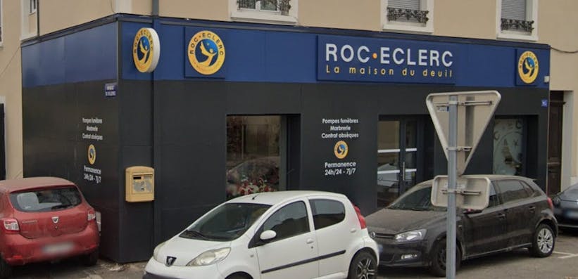 Photographie de la Pompes funèbres Roc-Eclerc de Caluire-et-Cuire
