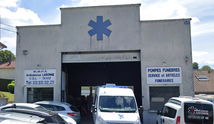 Photographie de la Pompes Funèbres Labonne de Châteauneuf-la-Forêt
