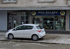 Devanture de Pompes Funèbres Roc-Eclerc