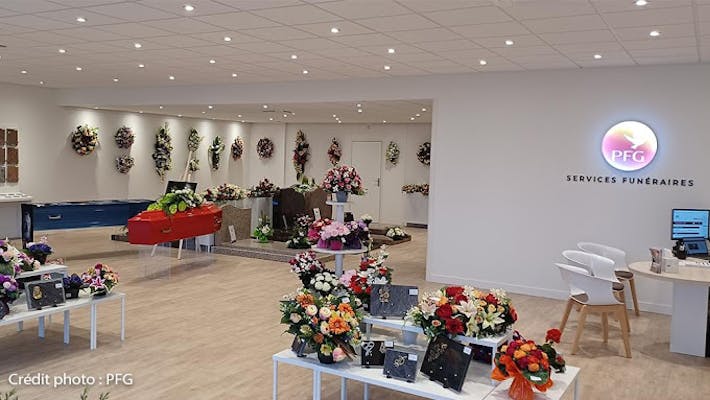 Photographie de la Pompes Funèbres Générales de Compiègne
