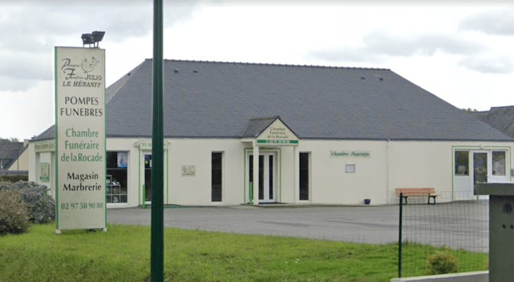 Photographie Pompes Funèbres Julio de Pluvigner