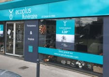 Devanture de Ecoplus Funéraire Marseille