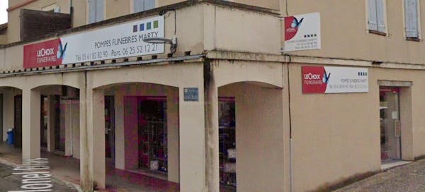 Photographie de la Pompes Funèbres Marty de Verdun-sur-Garonne
