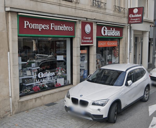 Photographie Pompes Funèbres Guidon de Nancy