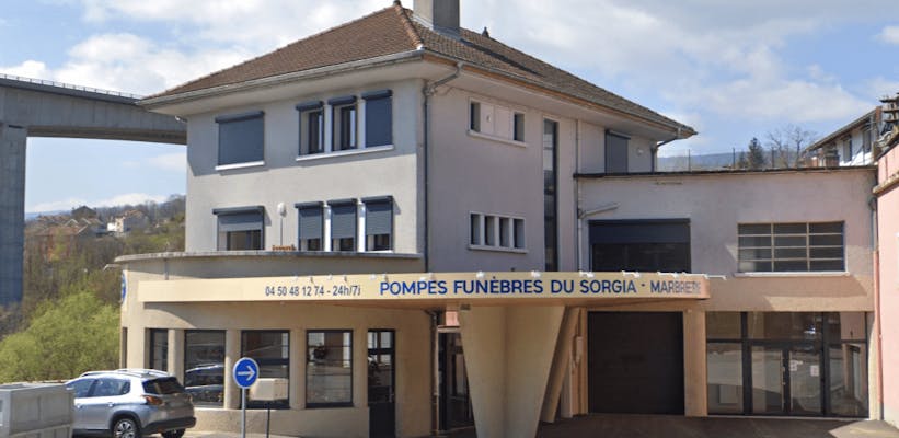 Photographie Pompes Funèbres et Marbrerie Sorgia de Bellegarde-sur-Valserine