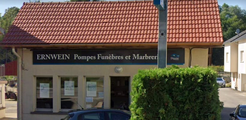 Photographie de la Pompes Funèbres et Marbrerie Ernwein de Morvillars