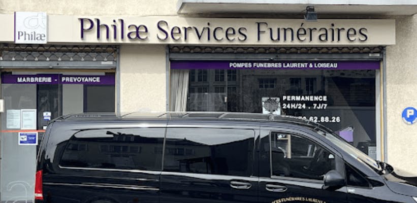 Photographie de Pompes Funèbres Philae Laurent & Loiseau d'Égly