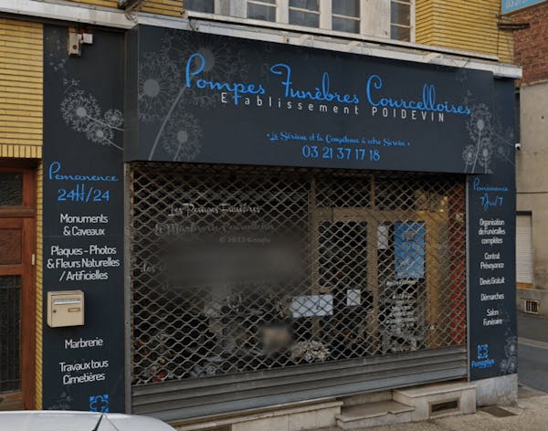 Photographie de la Pompes Funèbres Marbrerie Courcelloise de Courcelles-lès-Lens