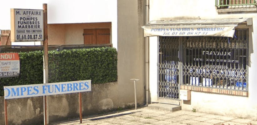 Photographie de La Pompes Funèbres APFM Marbrerie Affaire