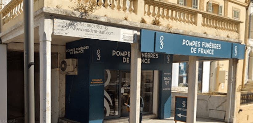 Photographie de la Pompes Funèbres De France