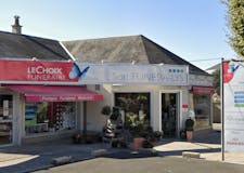 Devanture de Pompes Funèbres Anémone Funéra Lys - Le Choix Funéraire