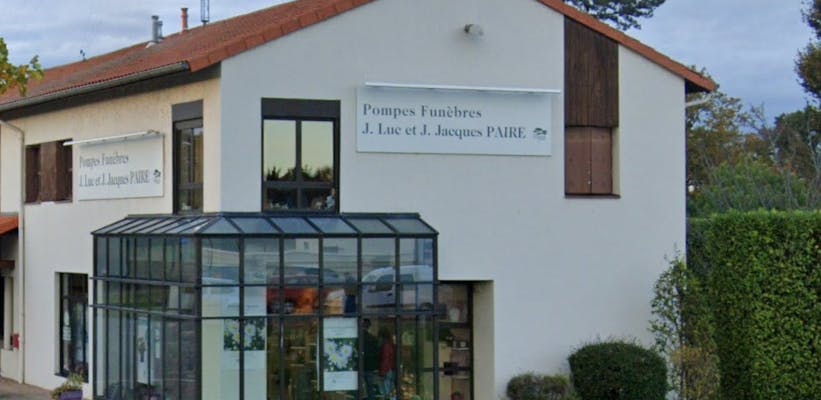 Photographie de la Pompes Funèbres et Marbrerie Régionales Roannaises de Mably