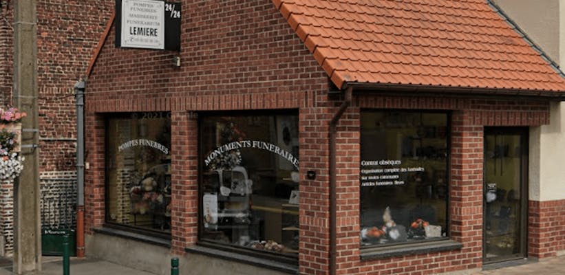 Photographie Pompes Funèbres Marbrerie LEMIERE de Phalempin