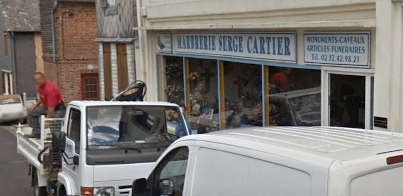 Photographie Marbrerie Cartier Serge de Saint-Germain-Village