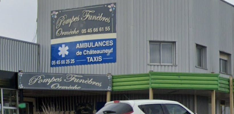 Photographie Pompes Funèbres ORMECHE de Châteauneuf-sur-Charente