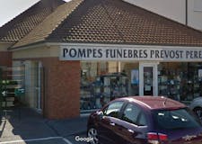 Devanture de Pompes Funèbres Prévost Père Et Fils