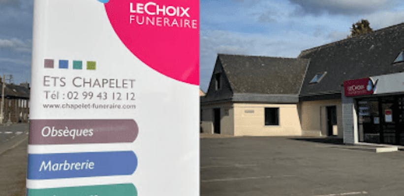 Photographie Pompes Funèbres Chapelet de Retiers