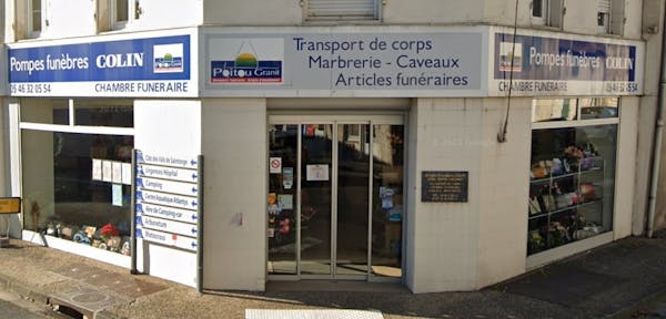 Photographie de la Pompes Funèbres Colin de Saint-Jean-d'Angély
