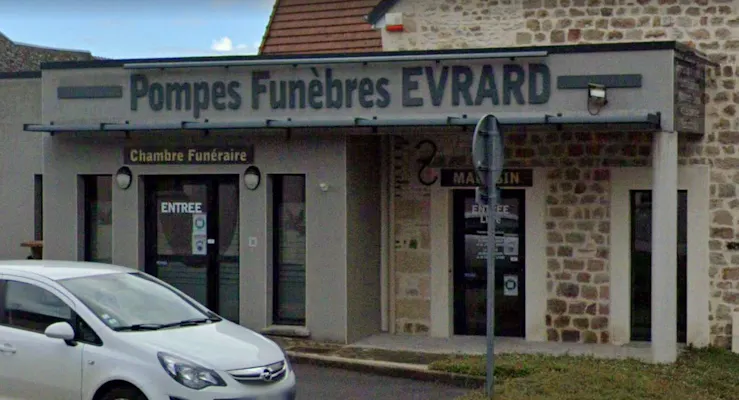 Avis De Décès Pompes Funèbres Evrard à Montaigu