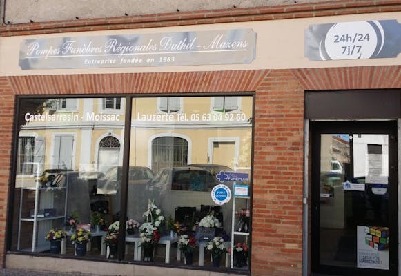 Photographie de la Pompes Funèbres Duthil Mathieu de Moissac
