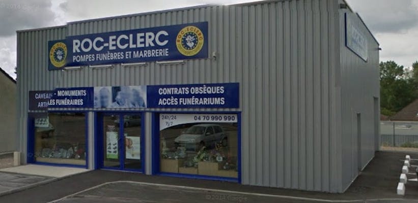 Photographie de Roc-Eclerc Pompes Funèbres Faucheron de Cusset