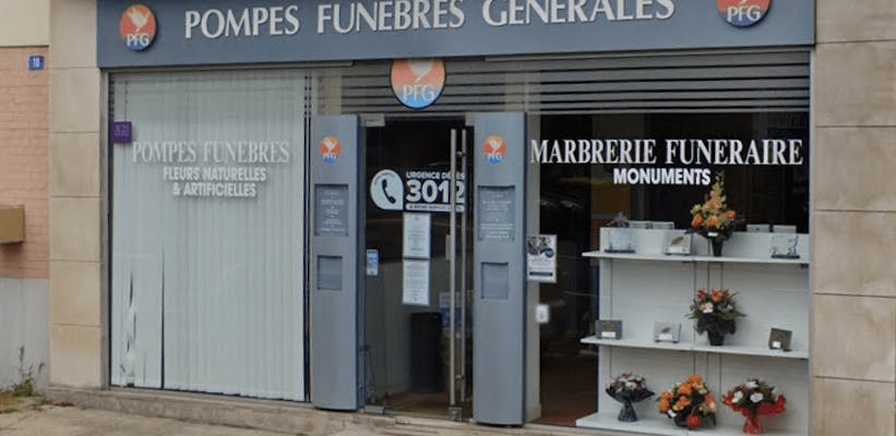 Photographie de la Pompes Funèbres Générales de Corbeil-Essonnes