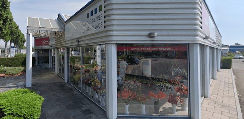 Photographie de la Pompes Funèbres Centre Alsace