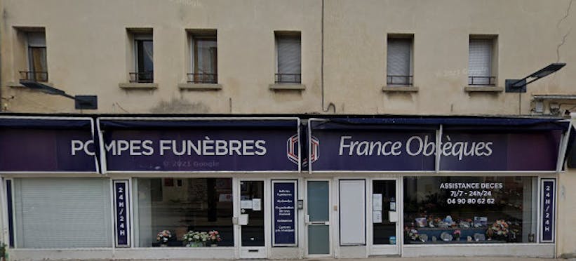 Photographie de la Pompes Funèbres France Obsèques d'Avignon