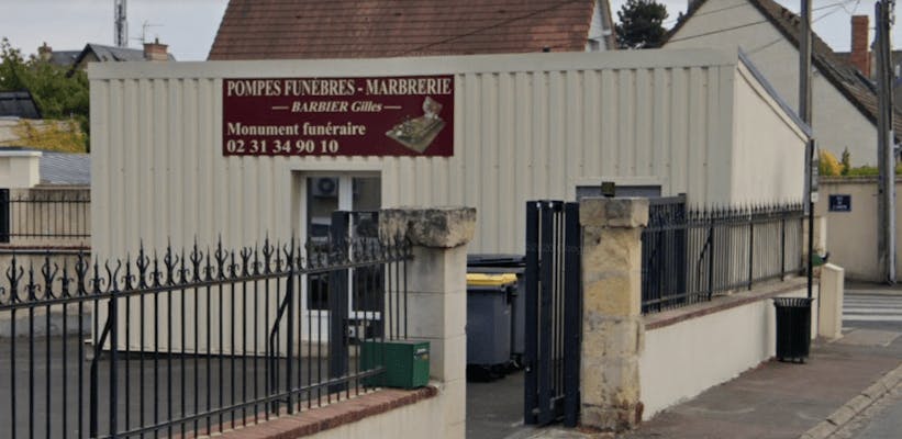 Photographie de Pompes Funèbres Marbrerie Barbier