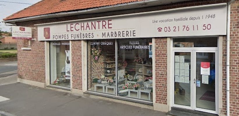Photographie de Pompes funèbres Lechantre à COURRIÈRES de Courrières