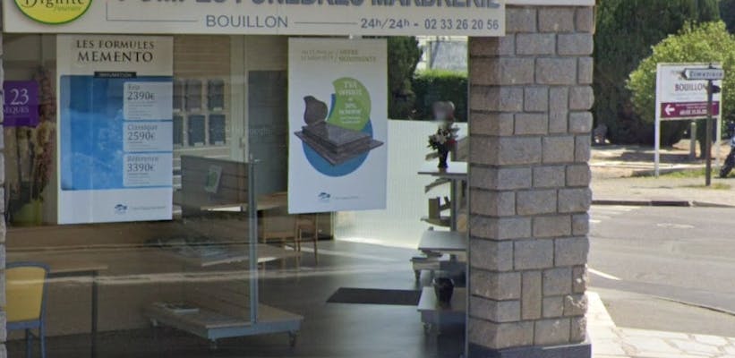 Photographie Pompes Funèbres et Marbrerie Bouillon de Alençon