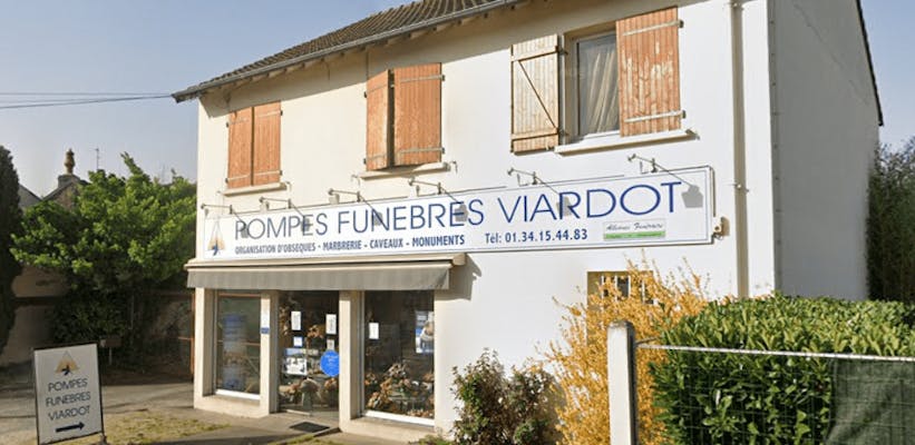 Photographie de la Marbrerie Funéraire Viardot de Ermont