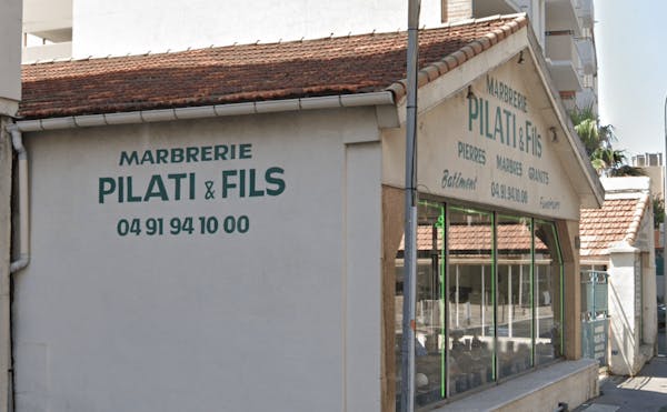 Photographie de la Marbrerie Pilati et Fils